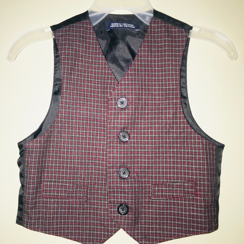Vest Boys Like New Dress Shirt Formal Casual